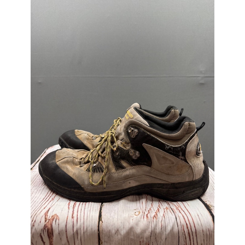 Dunham Cloud Mens Hiking Boots Tan Brown Waterproof Trail Mid Top Size 16 86630N